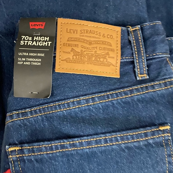 Levi’s premium 70’s High straight jeans 29 - Picture 11 of 12